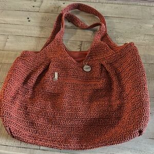 The Sak Tote Bag with Cozy Knitted Texture